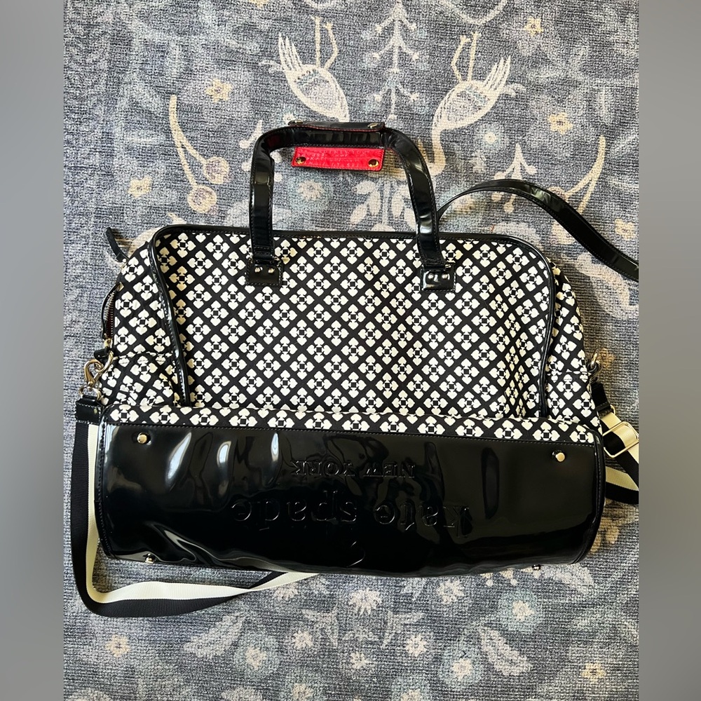 KATE SPADE NEW YORK Canvas Weekender Bag - Picture 5 of 6